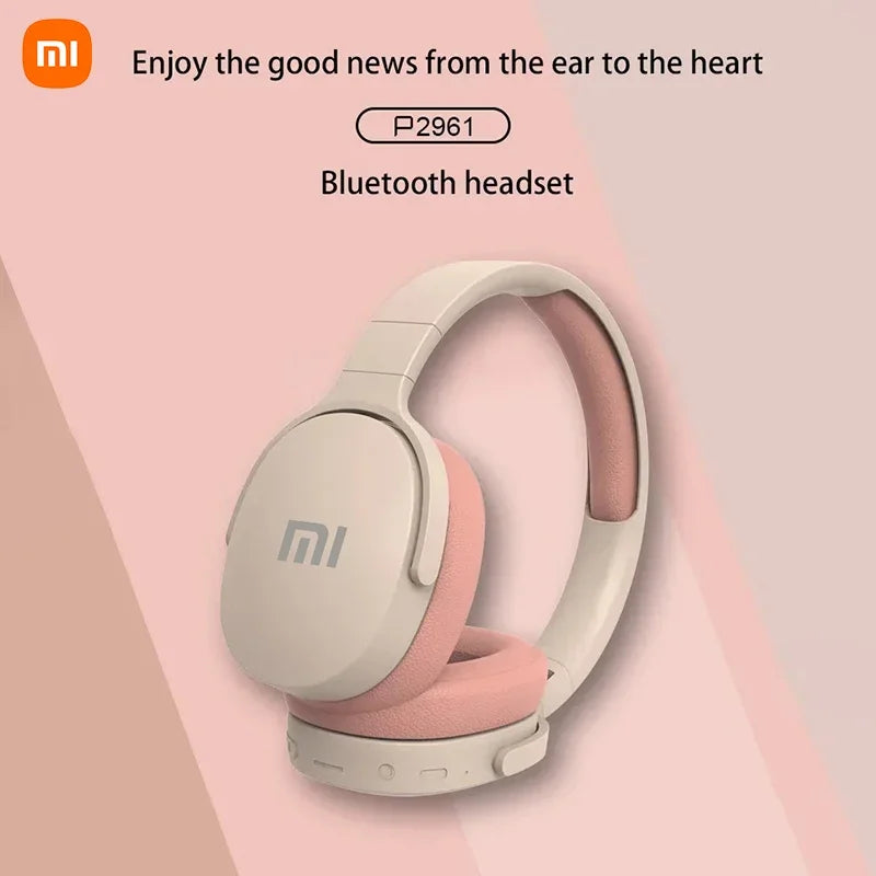 Xiaomi Original P2961 Wireless Headphones Bluetooth 5.3 Earphones For Samsung iPhone Stereo Sound HiFi Headset Game Earbuds With Microphone Electronics Sports Supplies