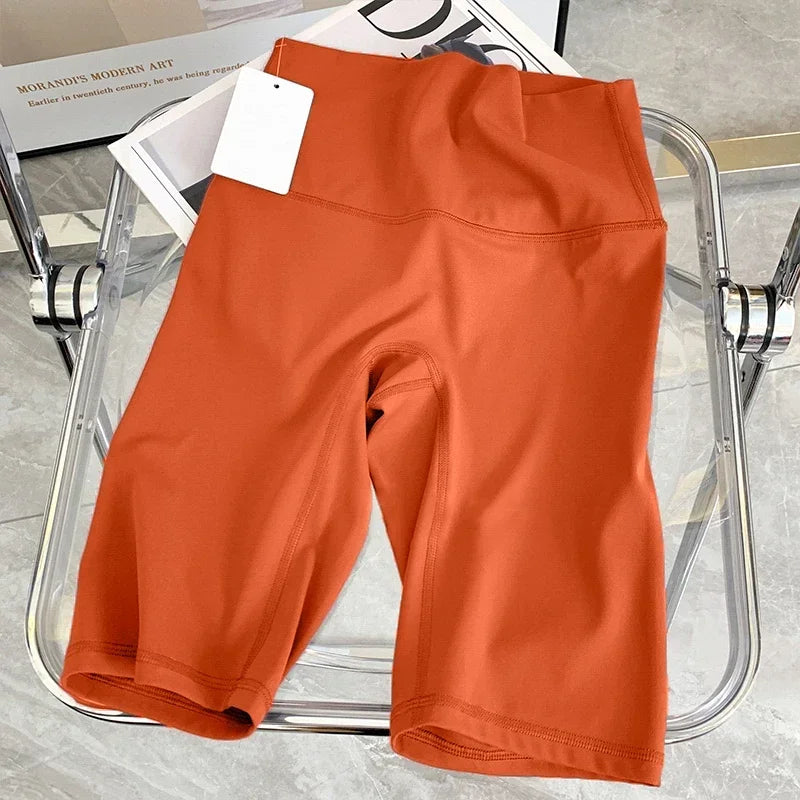 NEW Arrivals S-XL 12 Colors Women's Yoga Shorts Elastic Peach Butt Breathable Tights Leggings Sports Fitness Yoga Cycling Athletic Pilates Gym Shorts🚴♀️👏