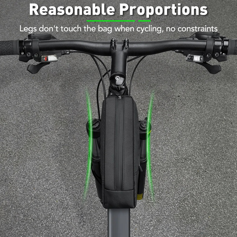 NEW Bike Bag Waterproof Reflective Front Top Frame Tube Bag Large Capacity Ultralight Bicycle Bag Cycling Pannier Bag Accessories