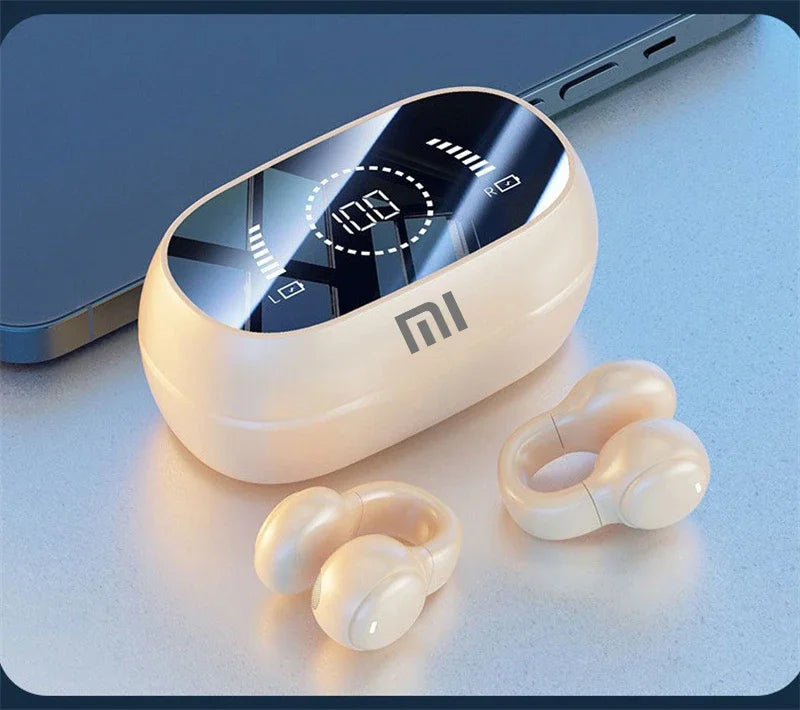 XIAOMI M47 Wireless Earbuds Bluetooth with Microphone Headset Charging Noise Reduction Earphones Bone Conduction Headphones Sports Supplies