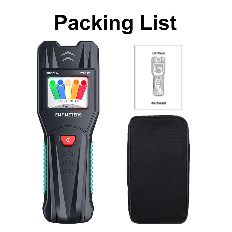 NEW Arrivals Ghosts Hunting Paranormal Spirit Box High Accuracy Electromagnetic Field Radiation Tester Radiation Dosimeter EMF Meter Electromagnetic Detector Magnetic Field Meter