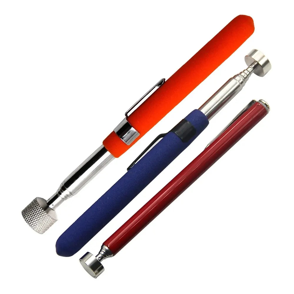 NEW Arrivals Magnetic Retractable Pickup Suction Iron Rod Portable Multifunctional Extractor Pen Clip Automotive Car Motorcycles Repair Tools