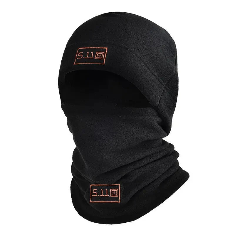 New Arrivals 6 Colors Tactical Fleece Hat & Scarf Set Thermal Head Cover Winter Warm Balaclava Face Mask Sports Cycling Bonnet Neck Protector