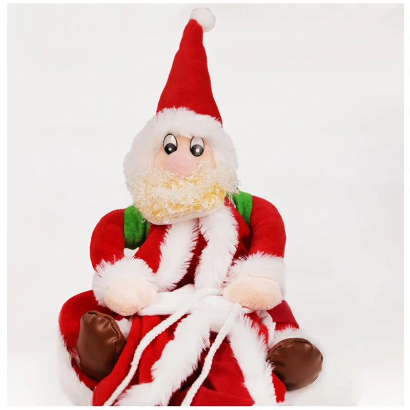 Dog Costume Christmas Dog Clothes Funny Riding Santa Claus Suit for Small Medium Large Dogs Holiday New Year Puppy Gift Clothing Coat