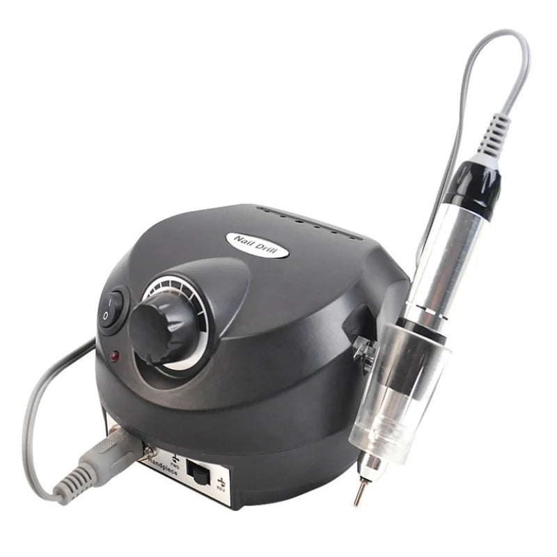 NEW Arrivals EU/US Electric Nail Drill Machine Manicure Pedicure Devices Professional Nail Lathe Low Noise Cutters Nail File Kit Nail Care Tools Set Cosmetic Supplies