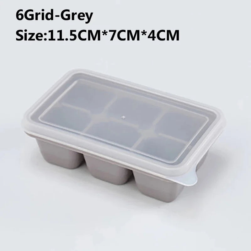 NEW Arrivals 4PCS Set 160 Grid Big Ice Tray Mold Giant Jumbo Large Food Grade Silicone Ice Cube Square Tray Mold DIY Ice Maker Ice Cube Tray for Cocktails