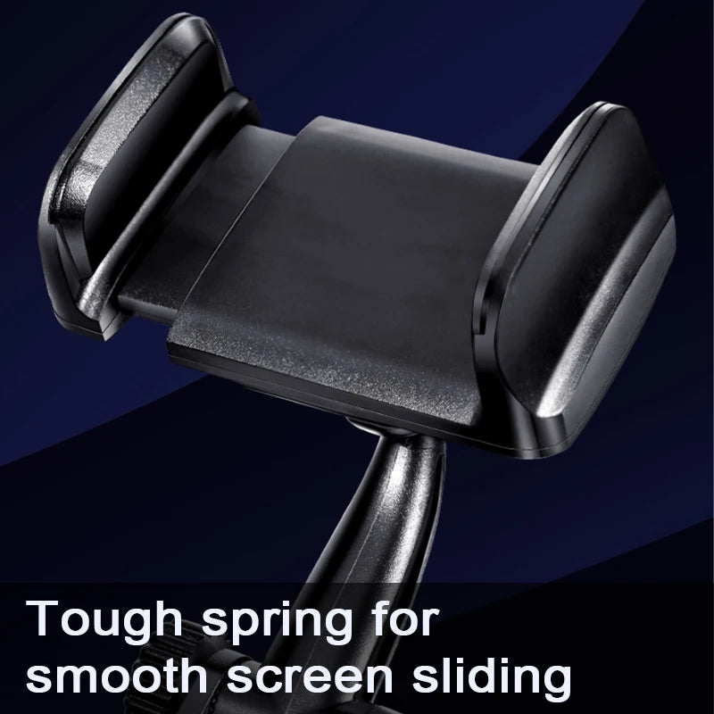 NEW Rearview Mirror Phone Holder for Car Free Rotation Adjustment Phone Mount Stable Gripper Smartphone Navigation Bracket