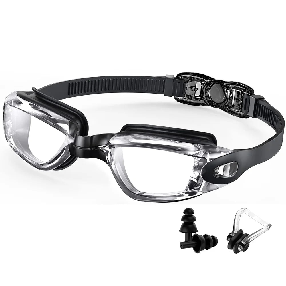 NEW Arrivals 10 Colors Swimming Goggles Professional Waterproof Swim Eyewear Glasses Anti-Fog 100% UV Protection No Leaking For Adult Men Women Youth Sports Supplies