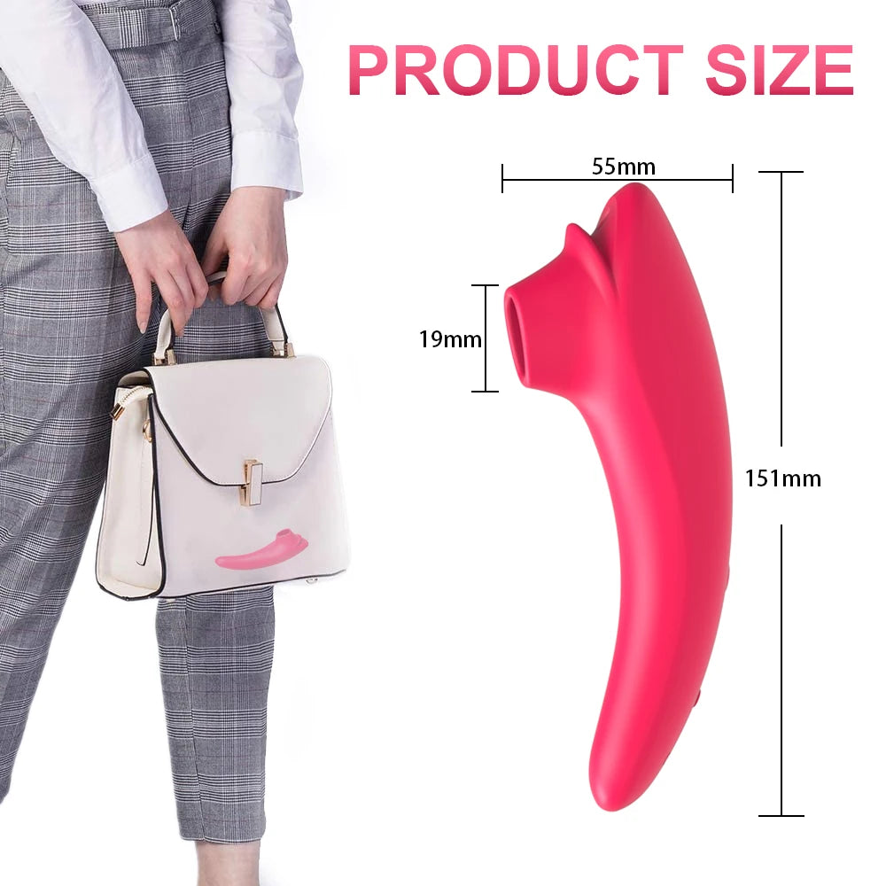 Powerful Clitoris Sucker Nipple Vibrator Female Vagina Sucking Vacuum Stimulator Tidal Masturbator Sex Toys for Women Adults 18