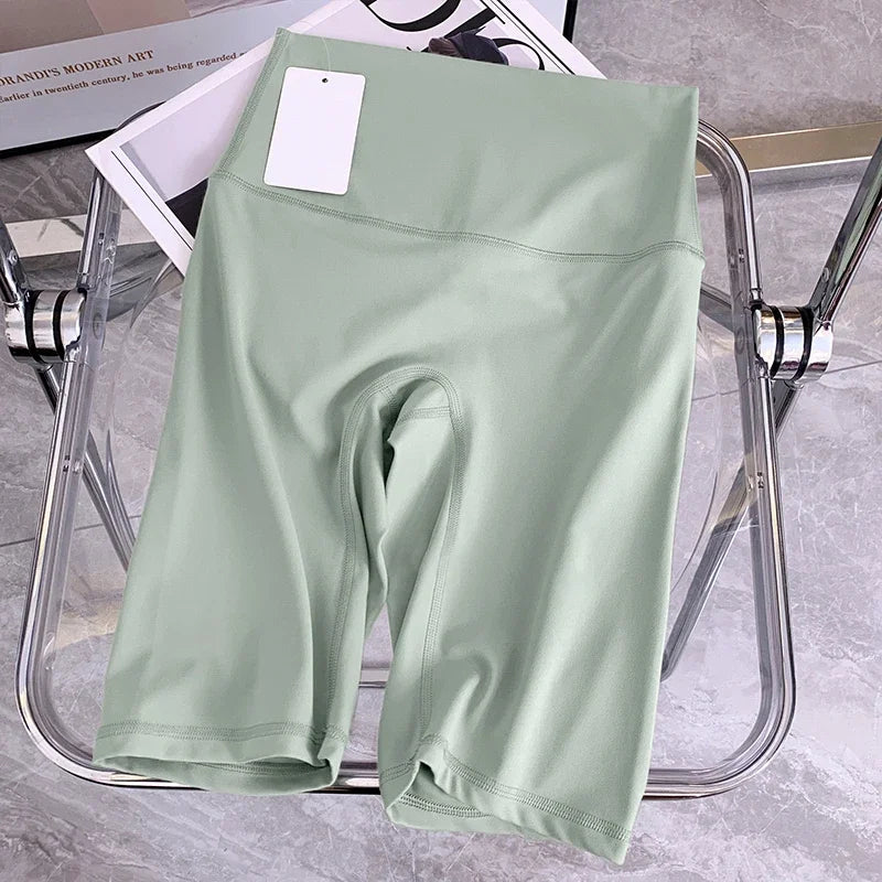 NEW Arrivals S-XL 12 Colors Women's Yoga Shorts Elastic Peach Butt Breathable Tights Leggings Sports Fitness Yoga Cycling Athletic Pilates Gym Shorts🚴♀️👏