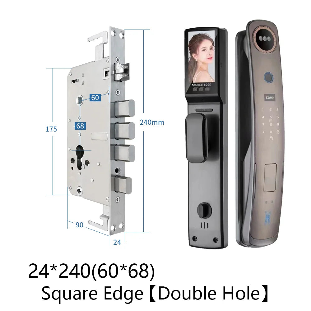 Low-Price Sales are Limited NEW Arrivals 3D Face Recognition Bluetooth Wi-Fi APP Control Intelligence Door Lock Biometric Fingerprint Smart Keyless Access Password IC Card Smart Life Home Security Supplies