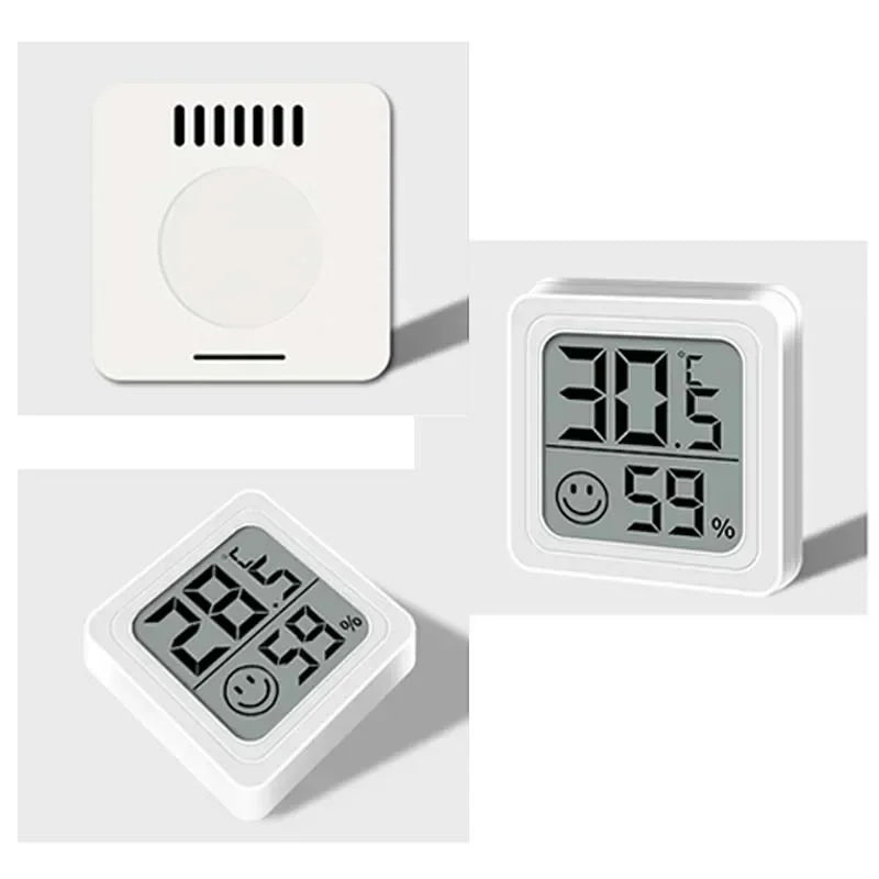 NEW Arrivals 4/6PCS Set Mini Digital Thermometer Hygrometer Indoor Temperature Electronic Monitor Hygrometer Outdoor Room Baby Living Room Home Smart Devices