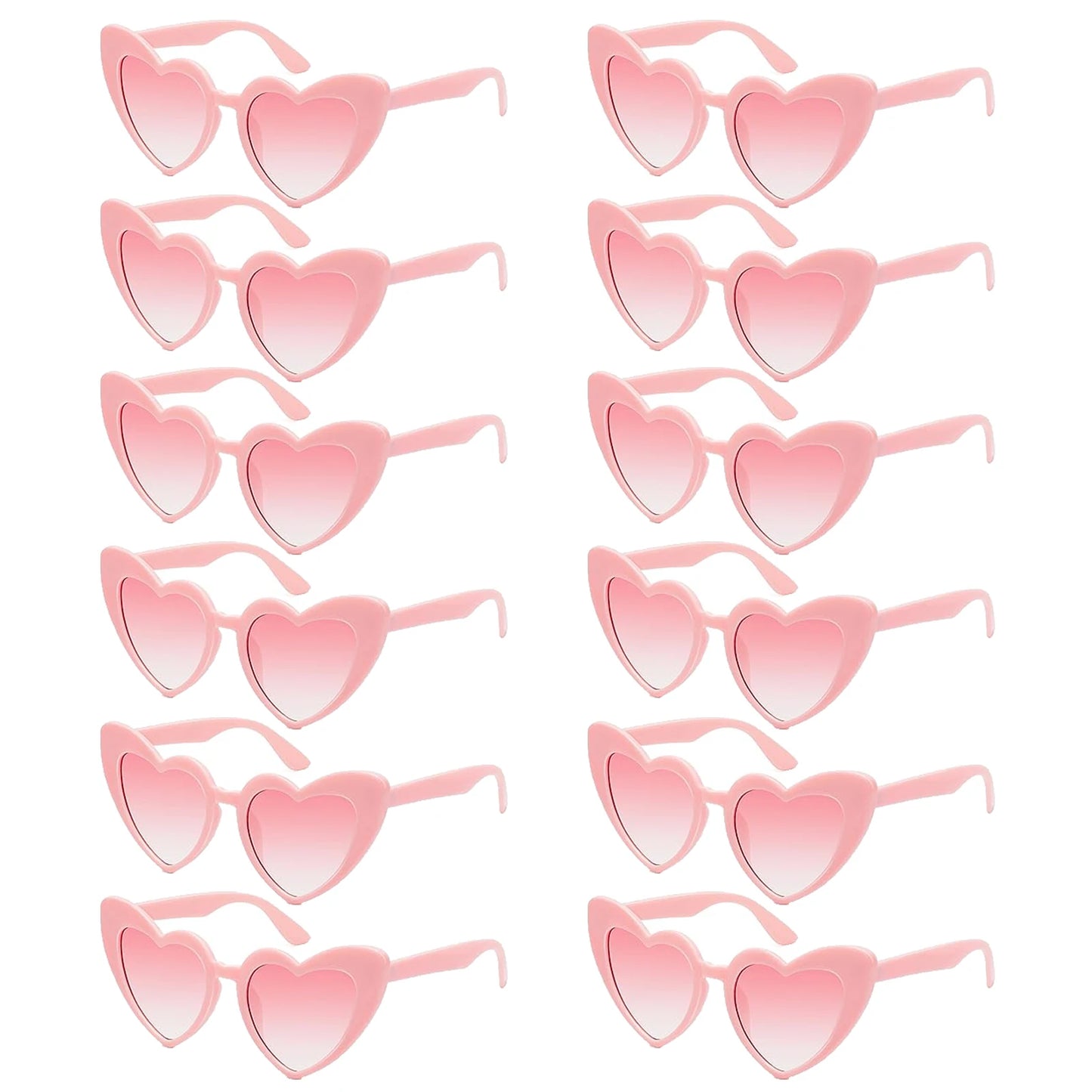 NEW Arrivals 24-48-100PCS Set Wedding Heart Sunglasses Memories for Wedding Guests Wedding Souvenirs Sunglasses Wedding Party Bachelorette Hen Party Accessories