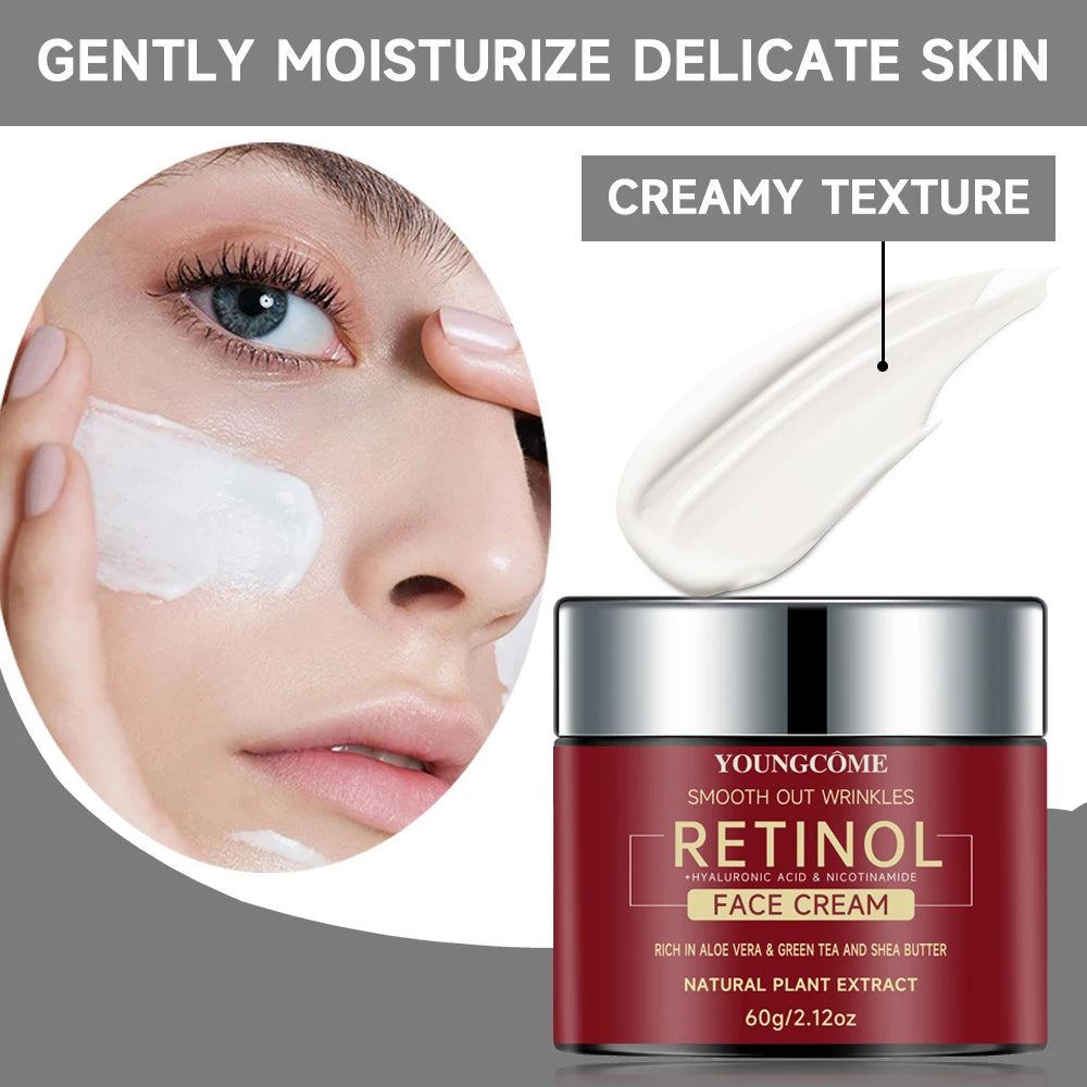 NEW Arrivals Korean Retinol Lifting Firming Cream Repairing Moisturizing Nourishing Cream Brightening Skin Facial Cream Anti-Aging Face Skin Care Products