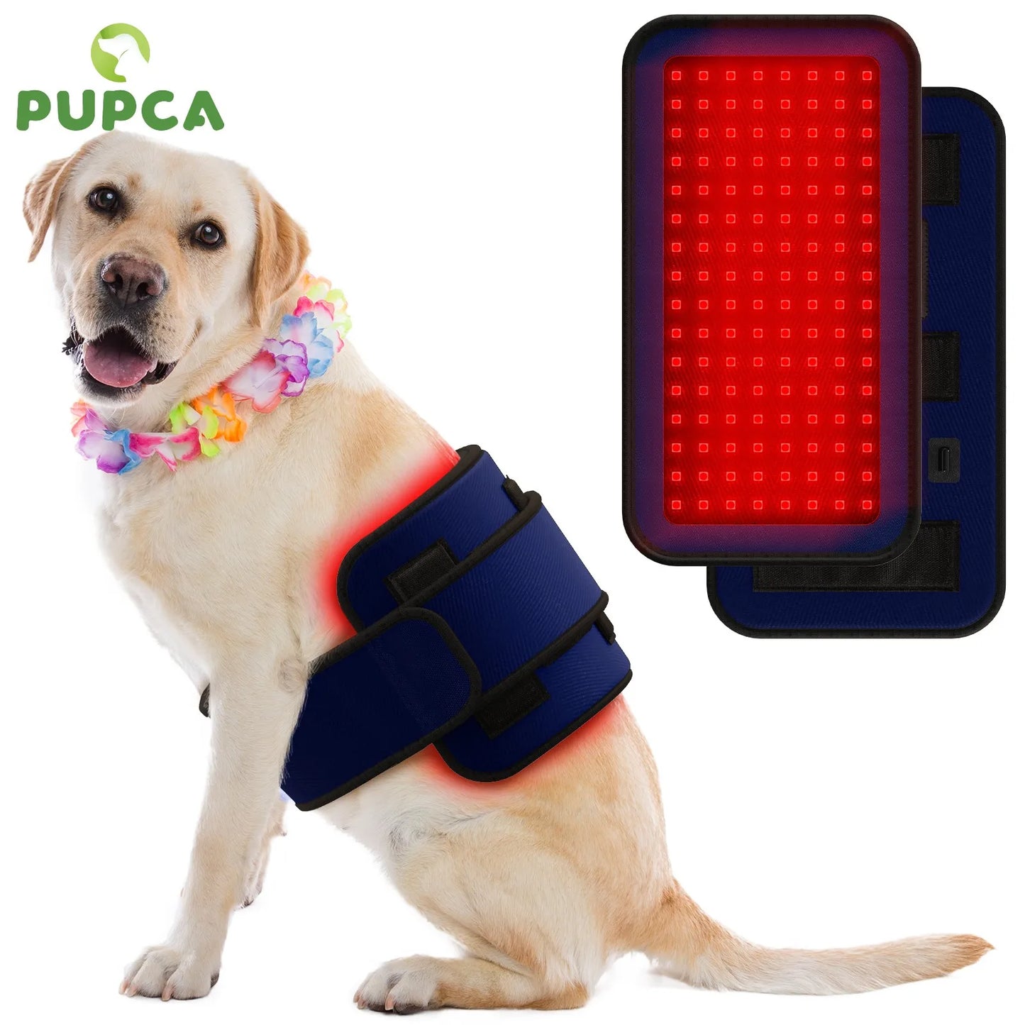 Cold Laser Therapy Device for Dogs Infrared Light Therapy for Pets Red Light Therapy Belt for Joint and Muscle Pain Relief