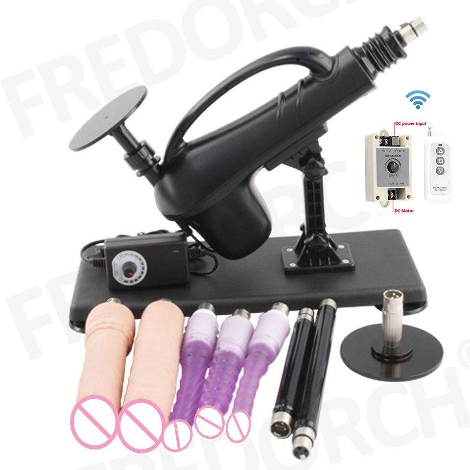 Fredorch New Automatic Sex Machine Sex Toys,Thrusting Machines for Men Women,Love Machine Device Gun with 3XLR dildo Attachments