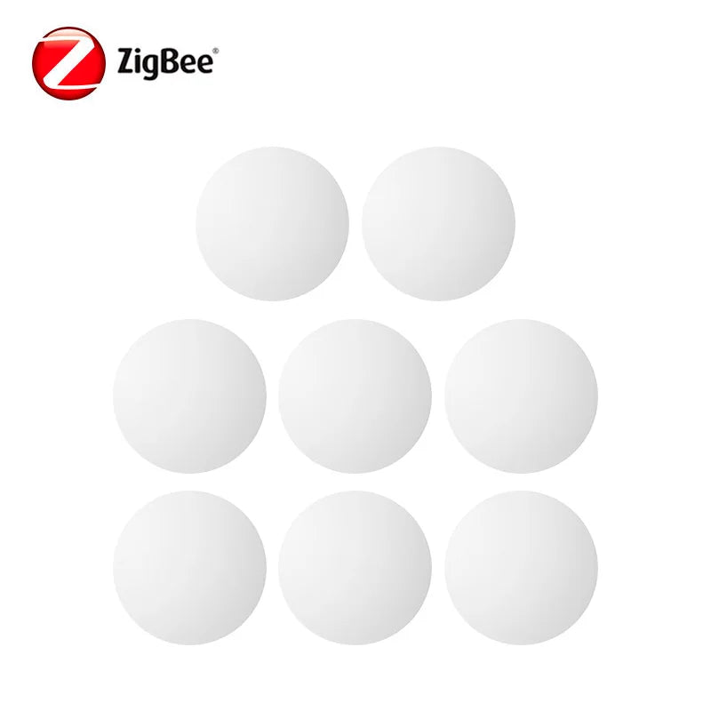 NEW 8 PCS Set TUYA Zigbee Smart Push Button Wireless Switch Include Battery Remote Control Automation Scenario Switch Work with Zigbee Gateway