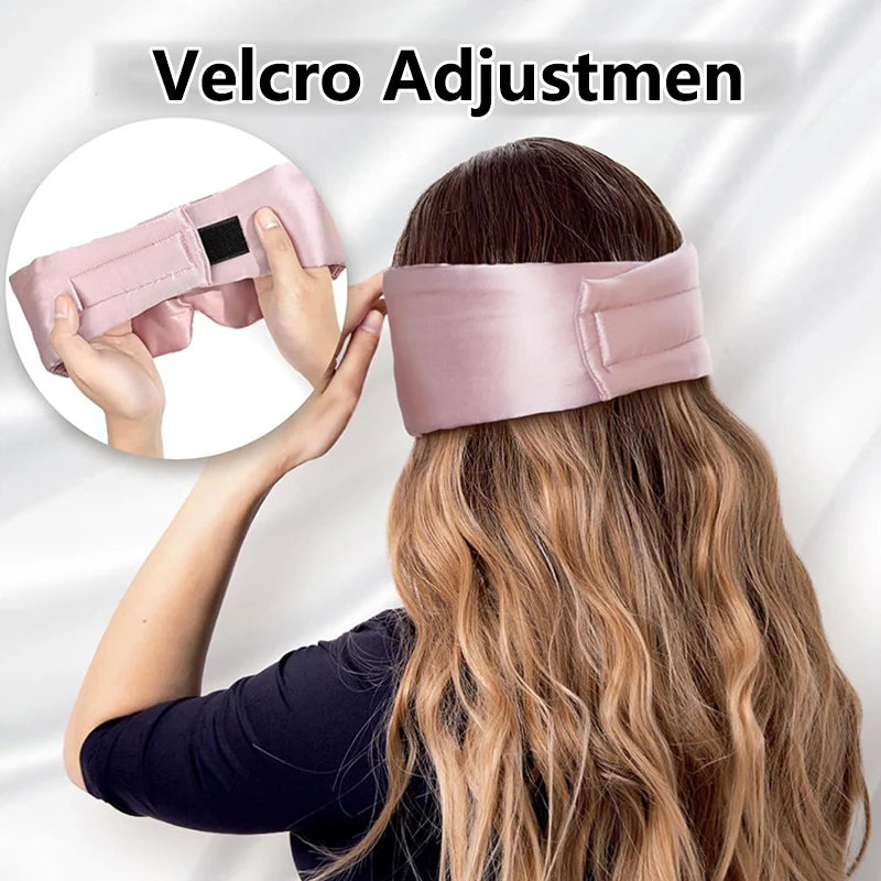 NEW Arrivals 8 Colors Soft 100% Silk Sleeping Mask Blocking Light Eye Cover Mask Outdoor Travel Hotels Airplane Sleep Mask Natural Mulberry Silk Smooth Eyepatch Mask