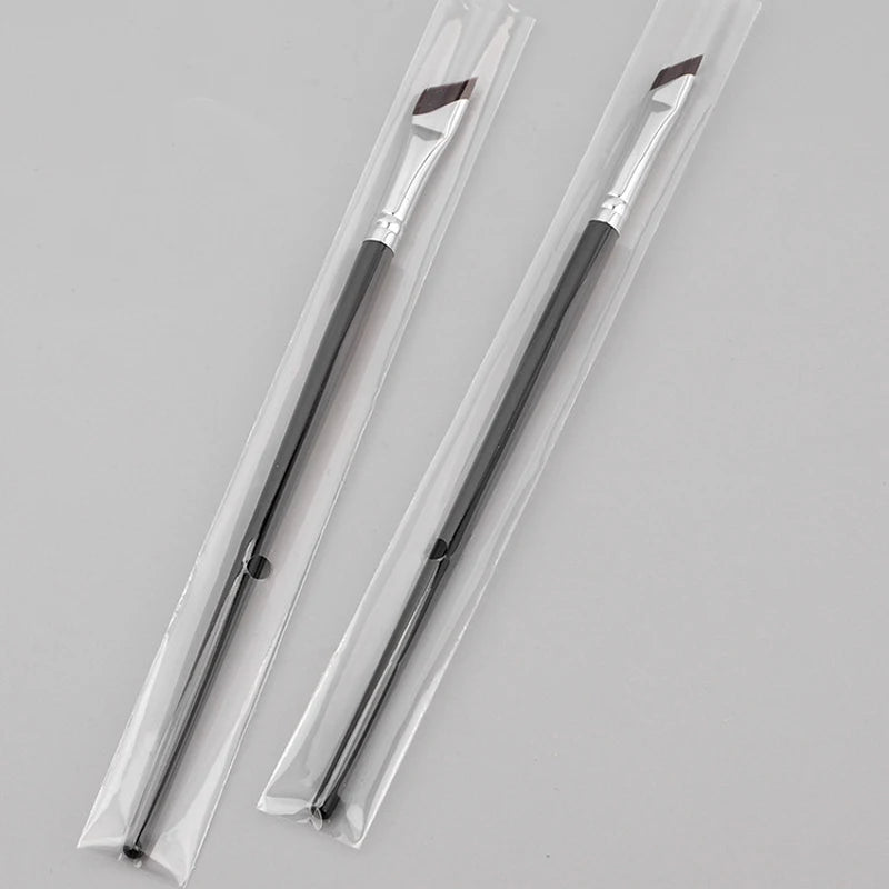 Karsyngirl 2/5Pc Upgrade Blade Eyeliner Brush Ultra Thin Fine Angle Flat Eyebrow Brush Under The Eyes Place Precise Detail Brush