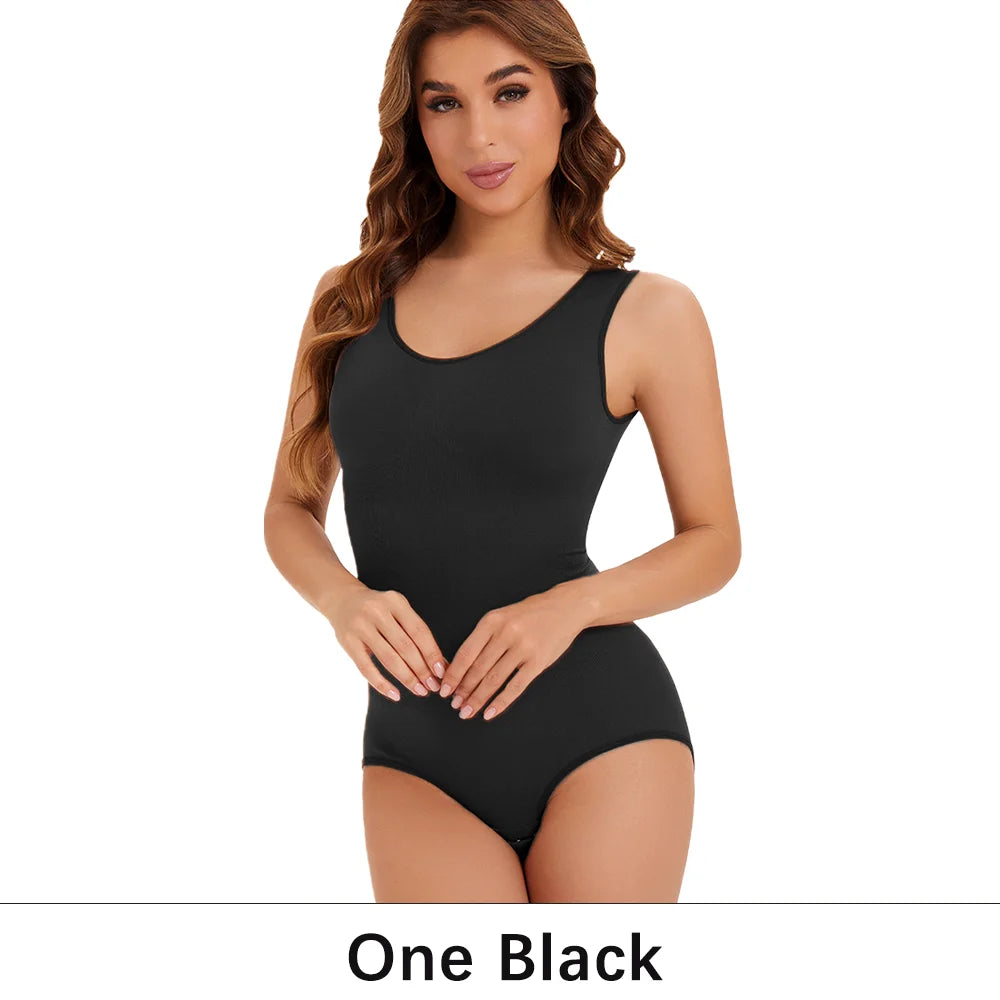 NEW Arrivals 2 PCS Slimming Bodysuit Women One-Piece Shapewear Corset Reducing Body Shaper Modeling Underwear Tummy Control Panties Briefs