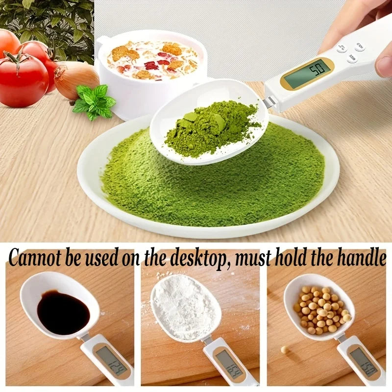 NEW Pets Spoon Scale, Measuring Spoon Scale, Food Scale, Mini Electronic Scale, ingredient Scale, Cat Dog Food Measuring Scale