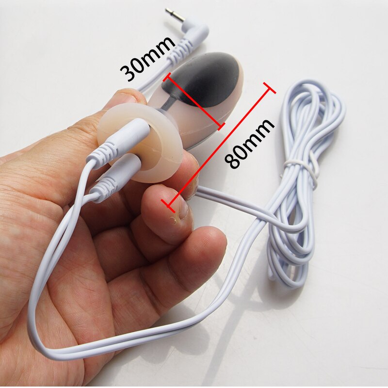 Electro Shock Anal Butt Plug,BDSM Toys,Electric Sex Cock Ring,Electrostimulation Electrostimulator,E stim Estim Stimulation