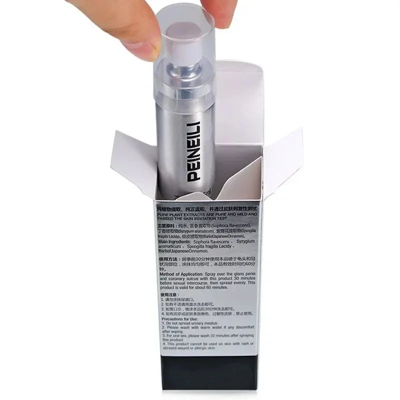 NEW Arrivals 3PCS Set Semprotan Sex Delay Spray for Men Male External Use Anti Premature Ejaculation Prolong 60 Minutes SEX Penis Enlargement