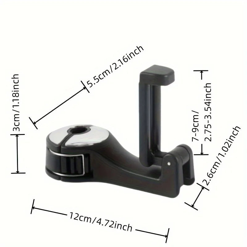 NEW Multifunction Car Rear Seat Headrest Hook for Car Mobile Phones Holder Bracket Car Accessories