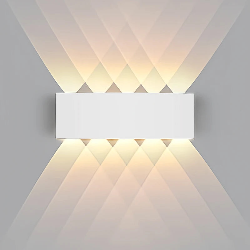 NEW Arrivals LED Wall Mounted Lamp Indoor Up and Down Interior Wall Light Bedroom Living Room Corridor Outdoor Garden Courtyard Pathway Lighting Home Decor