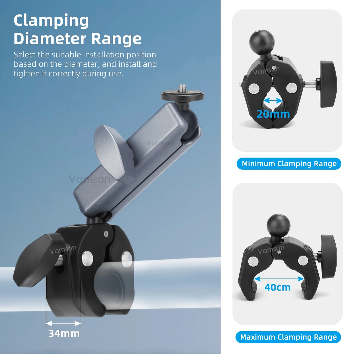 NEW Arrivals Front Rear Riding Bicycle Mobile Phone Telescopic Selfie Stick Monopod Bracket for GoPro 11 Insta360 iPhone Smartphone Accessories