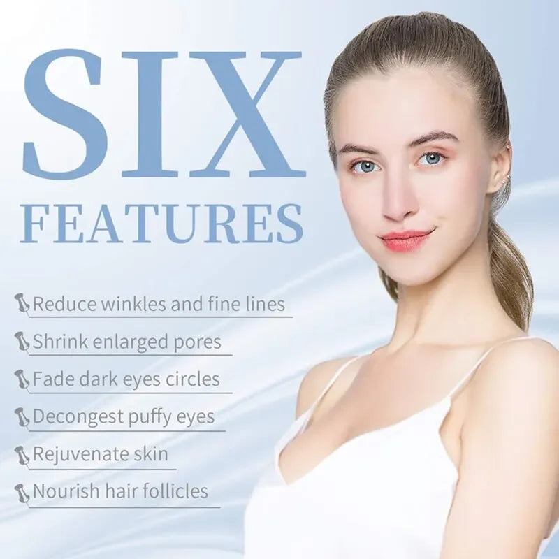 NEW 4 In 1 Set Portable Handheld High Frequency Skin Therapy Wand Machine for Acne Treatment Skin Tightening Wrinkle Reducing Women Skin Care Supplies