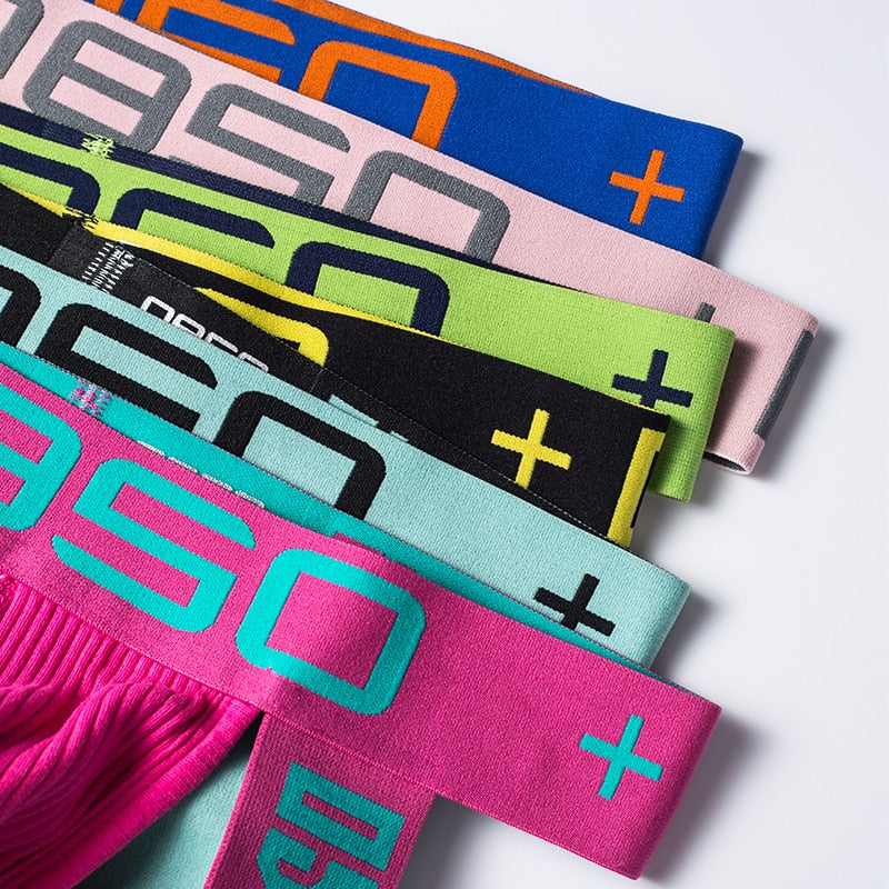 Male Panties Men Underwear Sexy Gay Jockstrap Cotton Men Thong Cueca Tanga Breathable Comfortable Underpants Soft Penis Bag