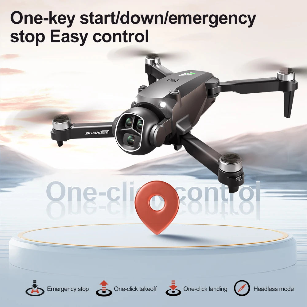 NEW 8K 3 Batteries Xiaomi M7 Drone 4K/6K/8K Professional 8K HD Aerial Photography Drone 5G WIFI Brushless Power RC Foldable Quadcopter Drone