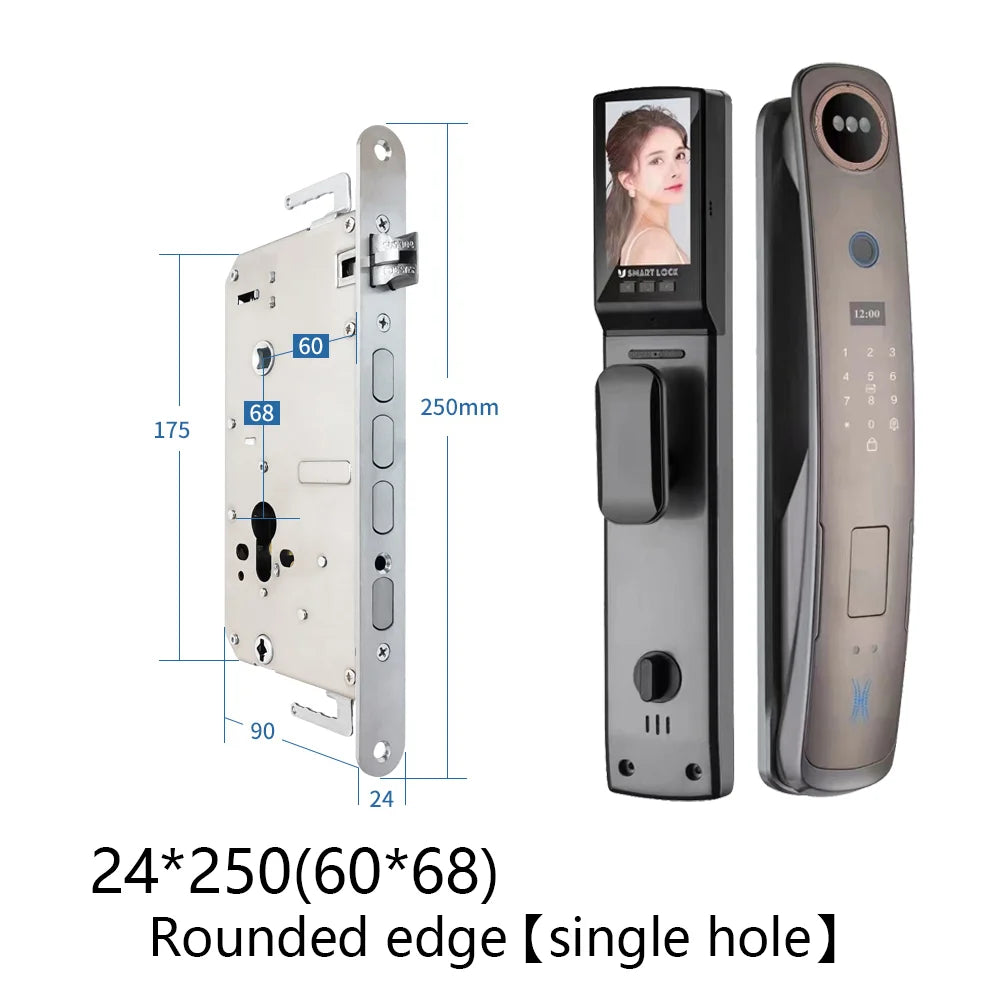 Low-Price Sales are Limited NEW Arrivals 3D Face Recognition Bluetooth Wi-Fi APP Control Intelligence Door Lock Biometric Fingerprint Smart Keyless Access Password IC Card Smart Life Home Security Supplies