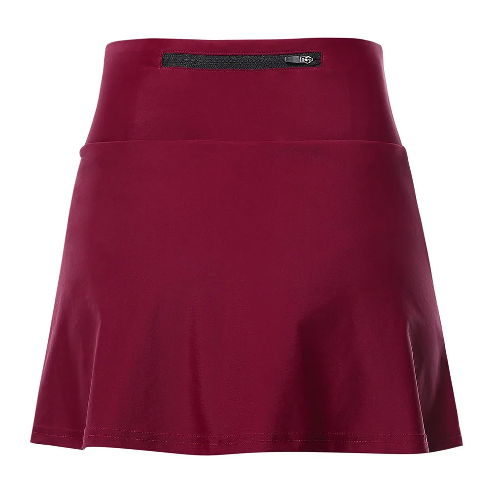 Women's Cycling Shorts Bicycle Summer Casual Workout Padded Pockets Tennis Golf Culottes Yoga Fitness Shorts Skirts D315