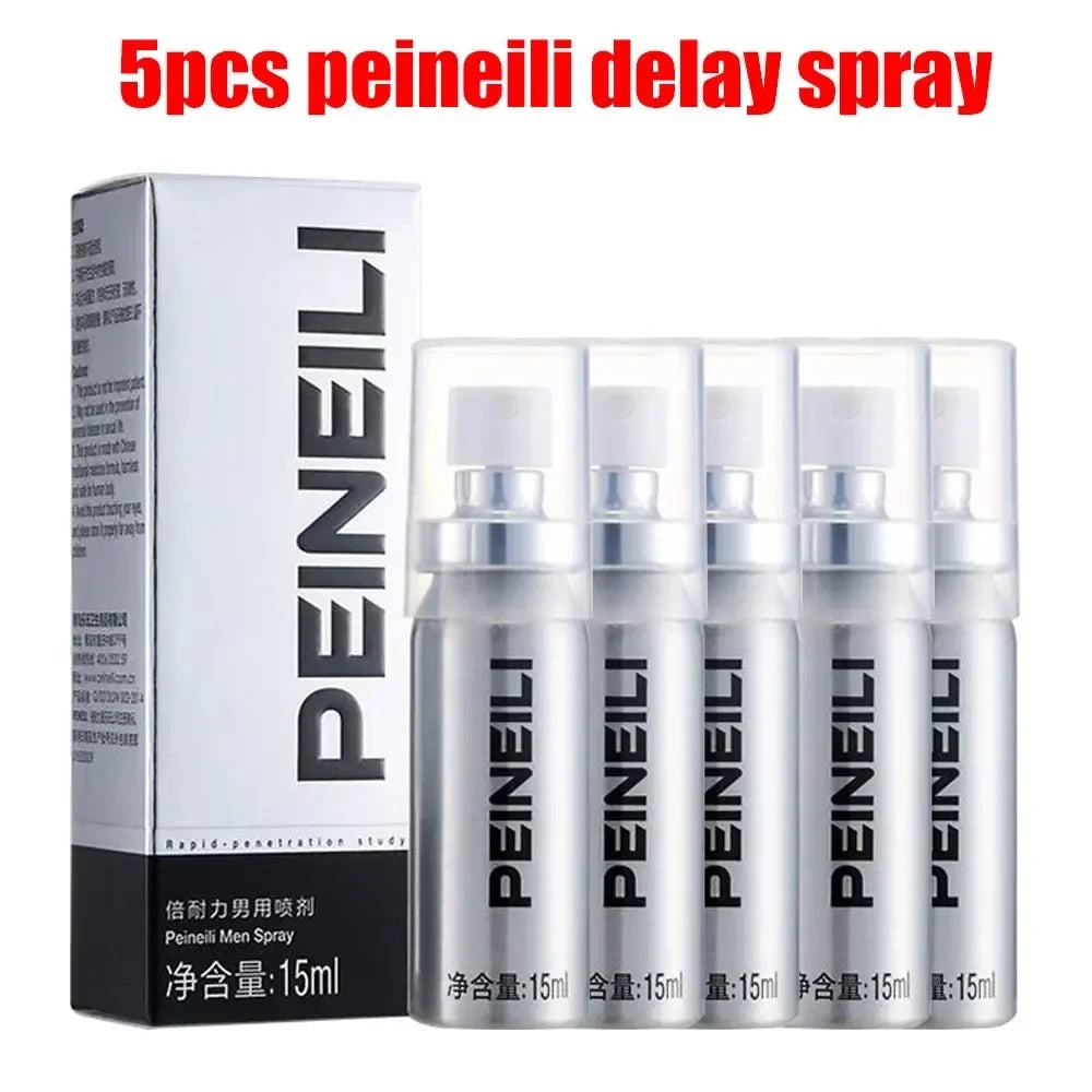 NEW Arrivals 3PCS Set Semprotan Sex Delay Spray for Men Male External Use Anti Premature Ejaculation Prolong 60 Minutes SEX Penis Enlargement