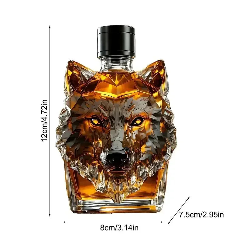 New Unique Semi Truck Whiskey Pure Crystal Bottle, Perfect for Whiskey Wine Bottle Home Office Bar Decor Gifts Hotels Restaurant Pubs Decoration