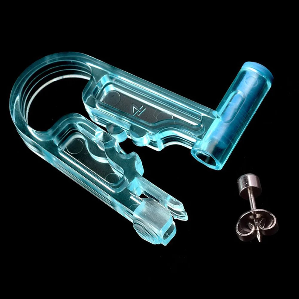 NEW Arrivals 4PCS Set Disposable Safe Painless Ear Piercing Healthy Sterile Puncture Tool Without Inflammation for Earring Ear Piercing Gun Set
