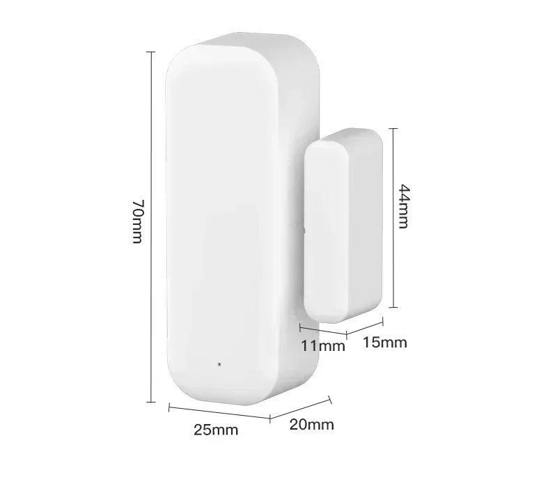 NEW TUYA App Alexa Wi-Fi Door Sensor Window Sensor Smart Home Wireless Door Detector Smart Life APP Remote Control for Alexa Google Home Office Security Supplies