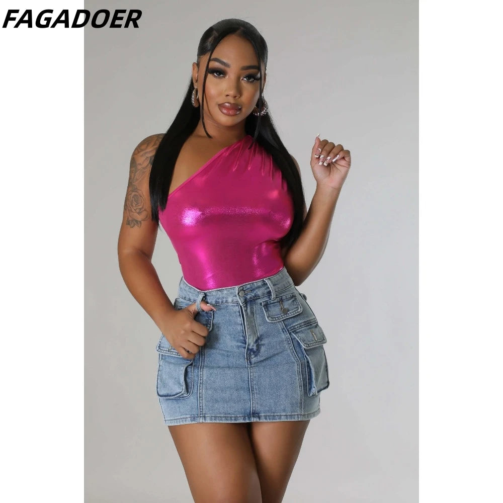 NEW Arrivals S-2XL Blue Denim Classic Pockets Cargo Mini Skirts Jean Skirt Y2K Vintage High Waist Stretchy Casual Jean Short Skirt Girls Casual Fashion Clothing Supplies