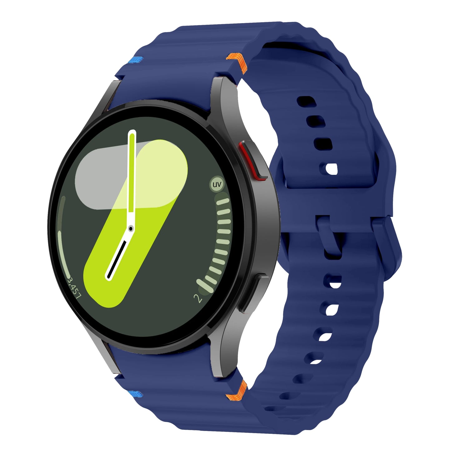 NEW for Samsung Galaxy Watch 7 Band FE/5 Pro/6/4 Classic 44mm 40mm Original Silicone Sport Belt Bracelet Galaxy Watch 7 Strap