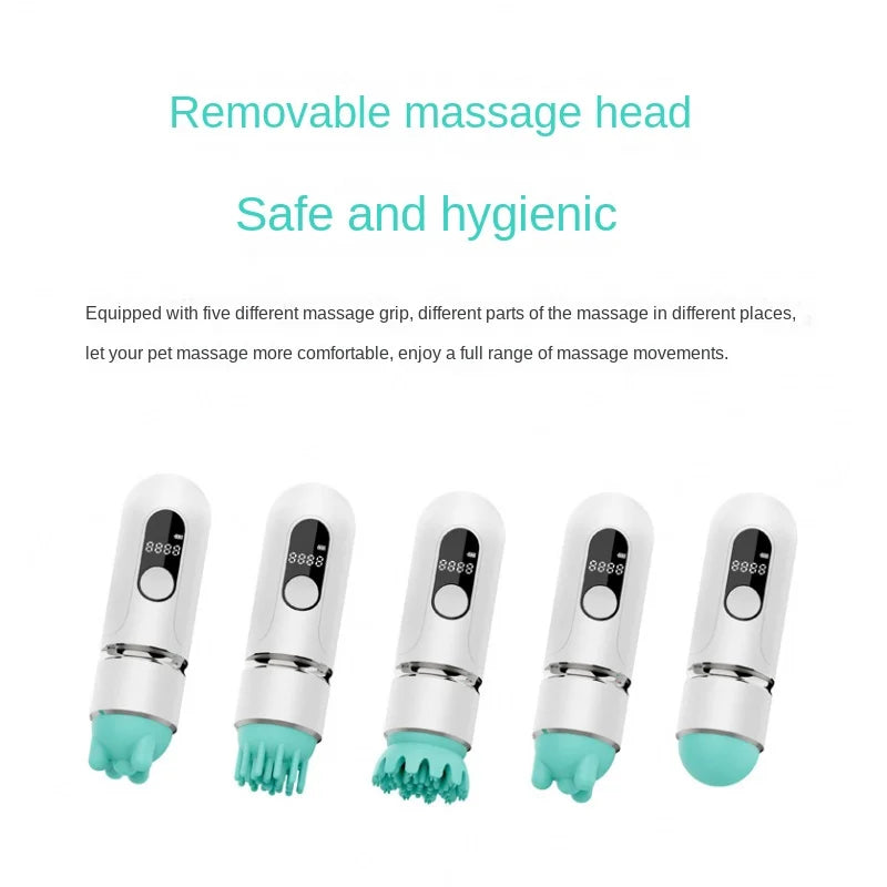 NEW Dog Massager Mini Cat Dog Massage Stick Portable Pet Massager Dog Supplies Pet Specific Massage Brush Suitable For Dogs