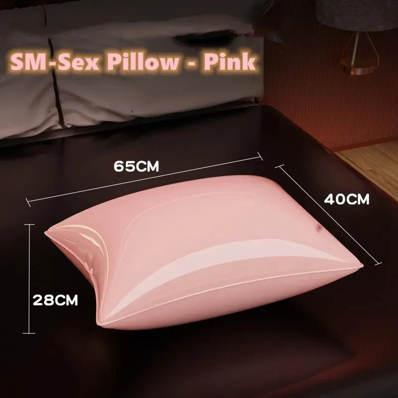 NEW Arrivals 3PCS Set Black/Pink Color Waterproof BDSM Sheet + Pillows Set SM Waterproof Mattress Protector Cover, Adult Sex Play Bed Sheet, Liquid-Proof Fetish Bedding
