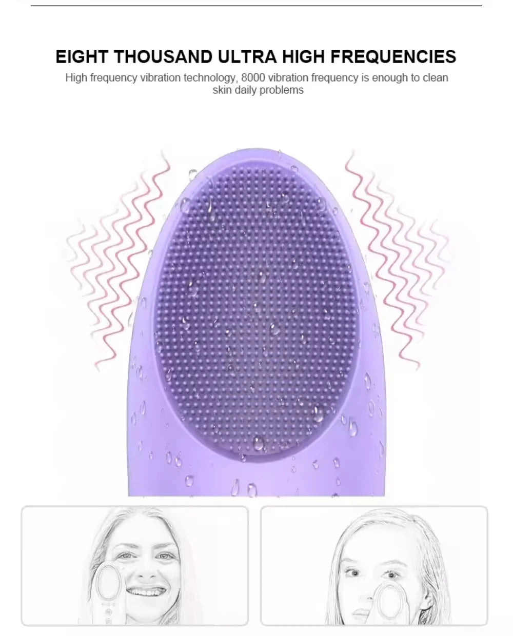 NEW Women Beauty Massage Tool for Face and Neck Facial Tool Metal Rolling Head Ladies Beauty Salon Spa Supplies