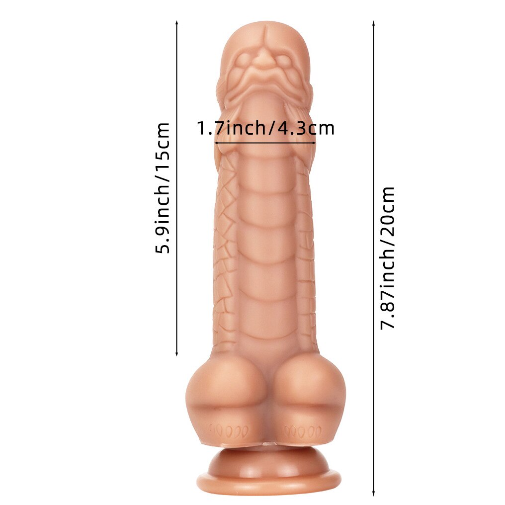 Animal Penis Super Soft Dildo for Adult Sex Toys for Woman Gay Monster Dick Suction Cup Anal Plug Male Masturbator Sex Products