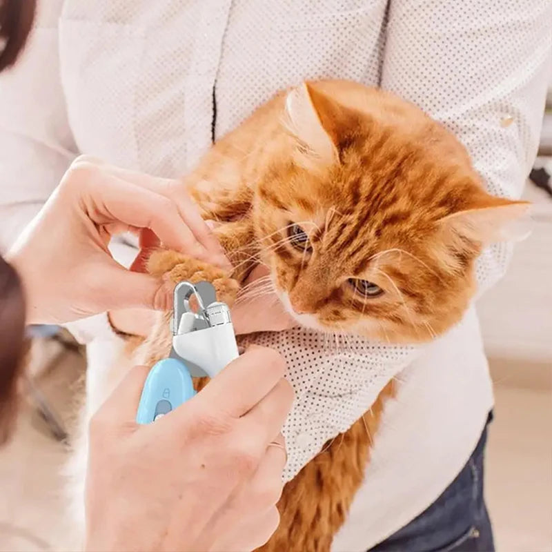 NEW Professional Pet Nail Clippers Cat Nail Trimmer Labor-Saving Pet Claw Grooming Scissors for Dogs Small Animals Paw Nail Trimmer Pets Grooming Supplies