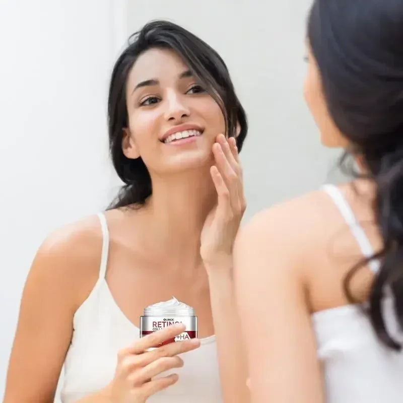 Retinol Face Moisturizing Cream With Vitamin C Licorice Root & Peony Extracts Night And Day Cream Reduce Fine Line For Women