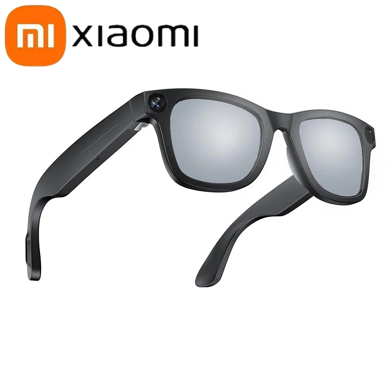 NEW Xiaomi AI Smart Camera Glasses 6K HD With Long-Lasting Battery Voice Assistant Control Calling Music Outdoor Photo-Gray Glasses 75 Languages Translator Business Meetings Outdoor Glasses