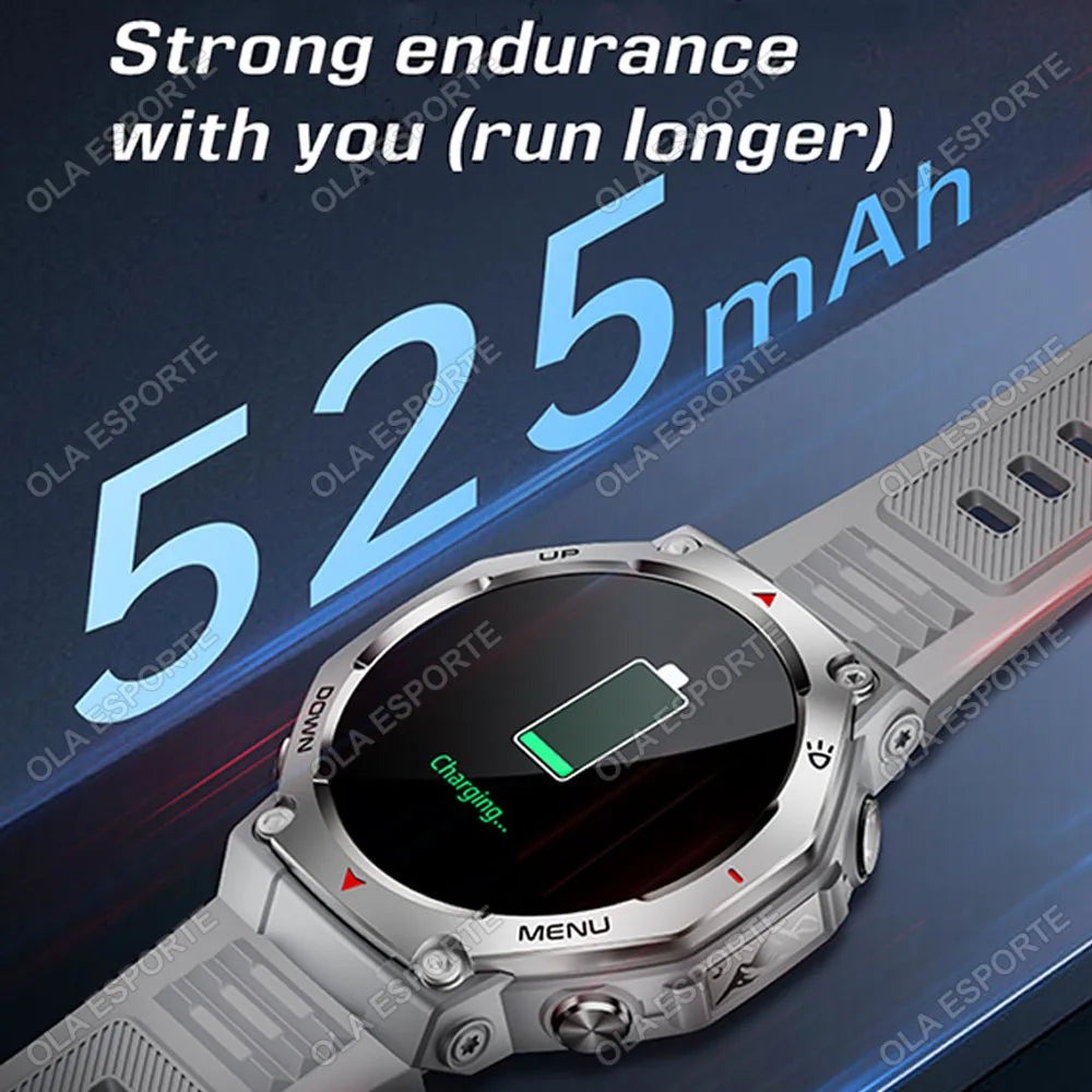 NEW Arrivals GPS Smart Watch 15 Languages 5 ATM Waterproof Built-In Dual-Band GNSS GPS Military Swimming Sport Smartwatch Men New For T-Rex 3 Ultra Kt85 Watch Sports Supplies