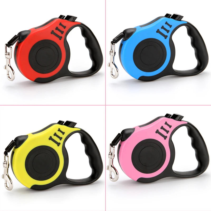 NEW Arrivals 3M/5M Retractable Dog Leash Automatic Retractable Durable Lead Puppy Outdoor Travel Walking Traction Rope Pet Supplies